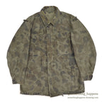 1950s U.S. ARMY M-1951 FIELD JACKET HAND PAINTED CAMOUFLAGE ... S-R
