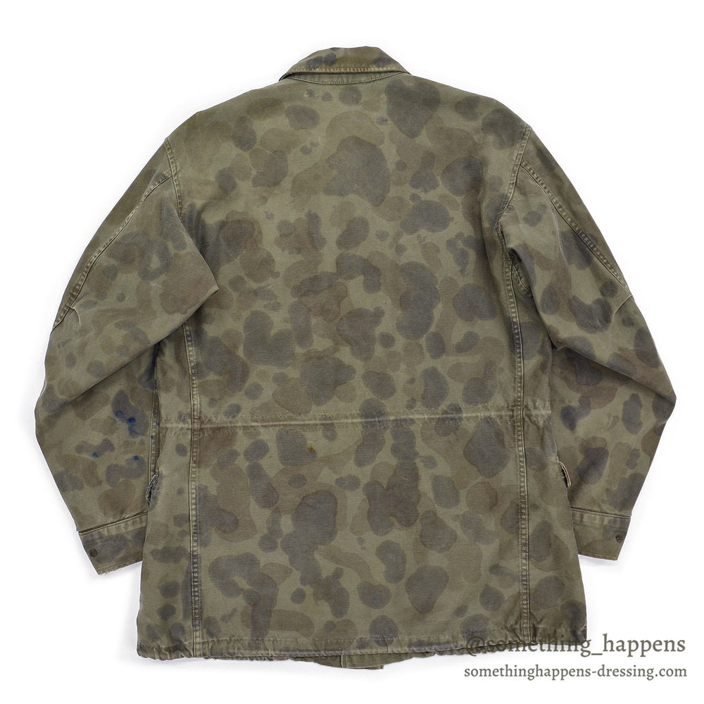 1950s U.S. ARMY M-1951 FIELD JACKET HAND PAINTED CAMOUFLAGE ... S-R