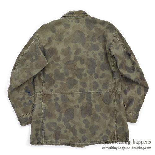 1950s U.S. ARMY M-1951 FIELD JACKET HAND PAINTED CAMOUFLAGE ... S-R