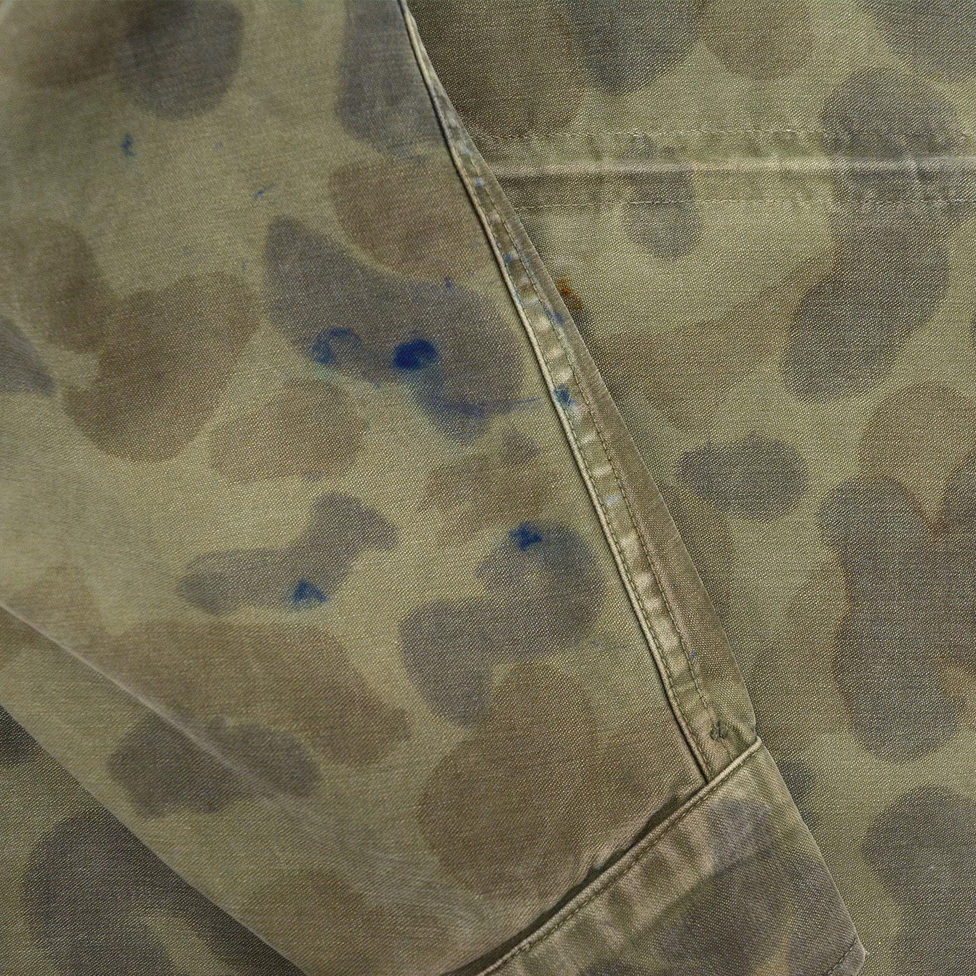 1950s U.S. ARMY M-1951 FIELD JACKET HAND PAINTED CAMOUFLAGE ... S-R