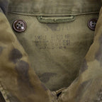 1950s U.S. ARMY M-1951 FIELD JACKET HAND PAINTED CAMOUFLAGE ... S-R