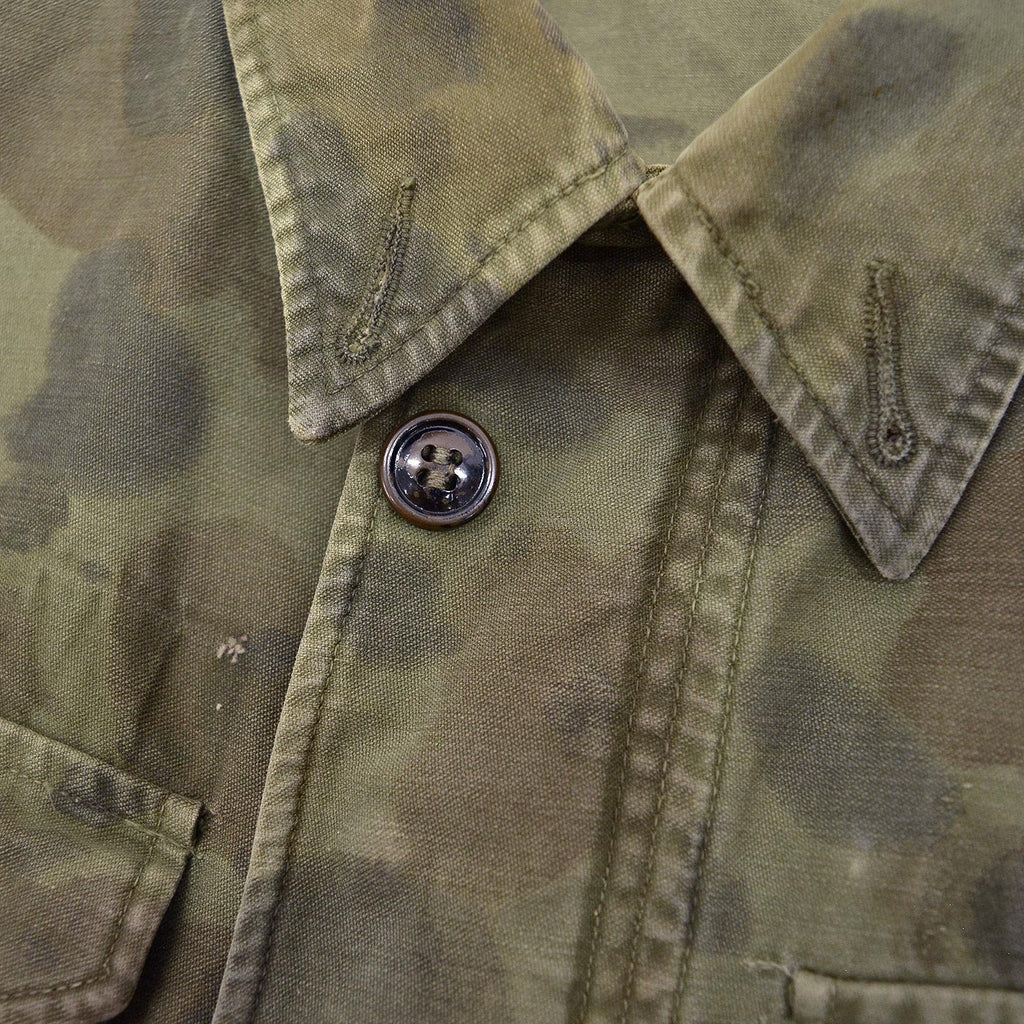 1950s U.S. ARMY M-1951 FIELD JACKET HAND PAINTED CAMOUFLAGE ... S-R