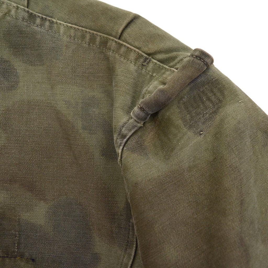1950s U.S. ARMY M-1951 FIELD JACKET HAND PAINTED CAMOUFLAGE ... S-R
