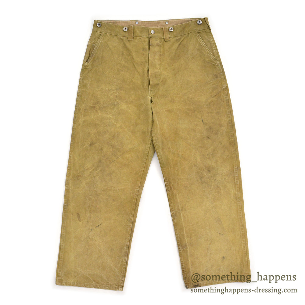 1940's PAUL BUNYAN LOGGER PANTS...W34/L28