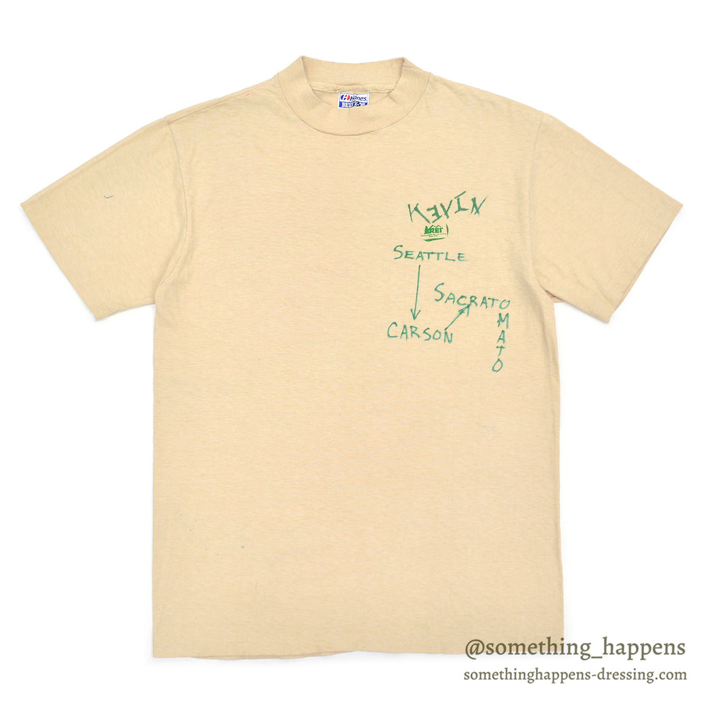 1980s HANES REI NEW IN TOWN SIGNATURE T-SHIRT ... M