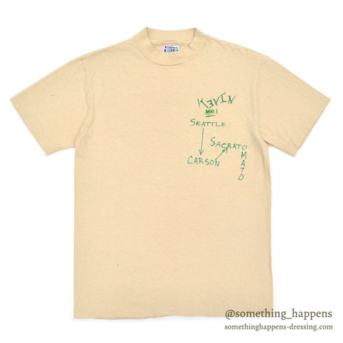 1980s HANES REI NEW IN TOWN SIGNATURE T-SHIRT ... M
