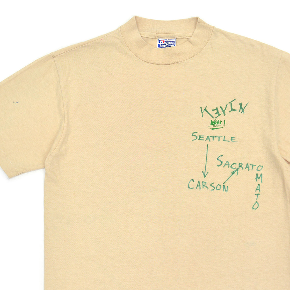 1980s HANES REI NEW IN TOWN SIGNATURE T-SHIRT ... M