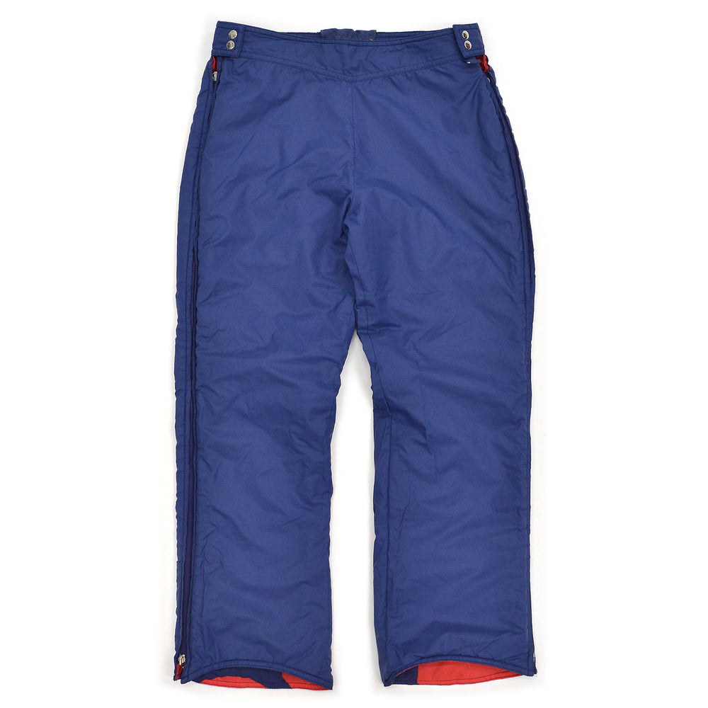 1970's SKYR POP DOTS REVERSIBLE SKI PANTS...M