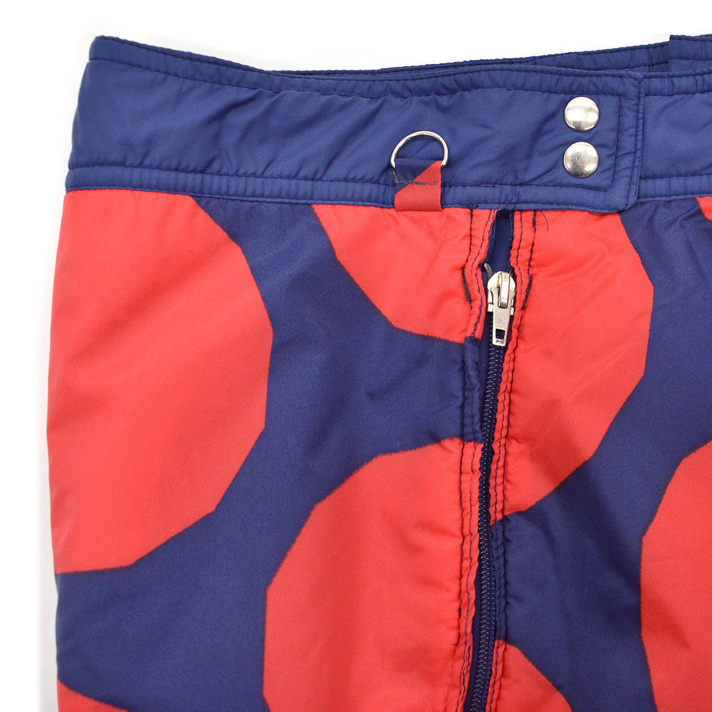 1970's SKYR POP DOTS REVERSIBLE SKI PANTS...M