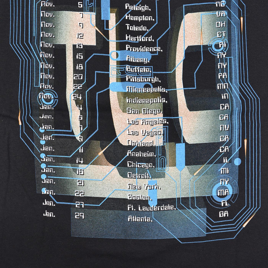1990s DEADSTOCK GIANT TLC FAN MAIL TOUR T-SHIRT ... L