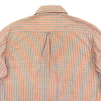 ~1940's VALIANT PRINT PLAID COTTON SHIRT / EXTREMELY RARE ...