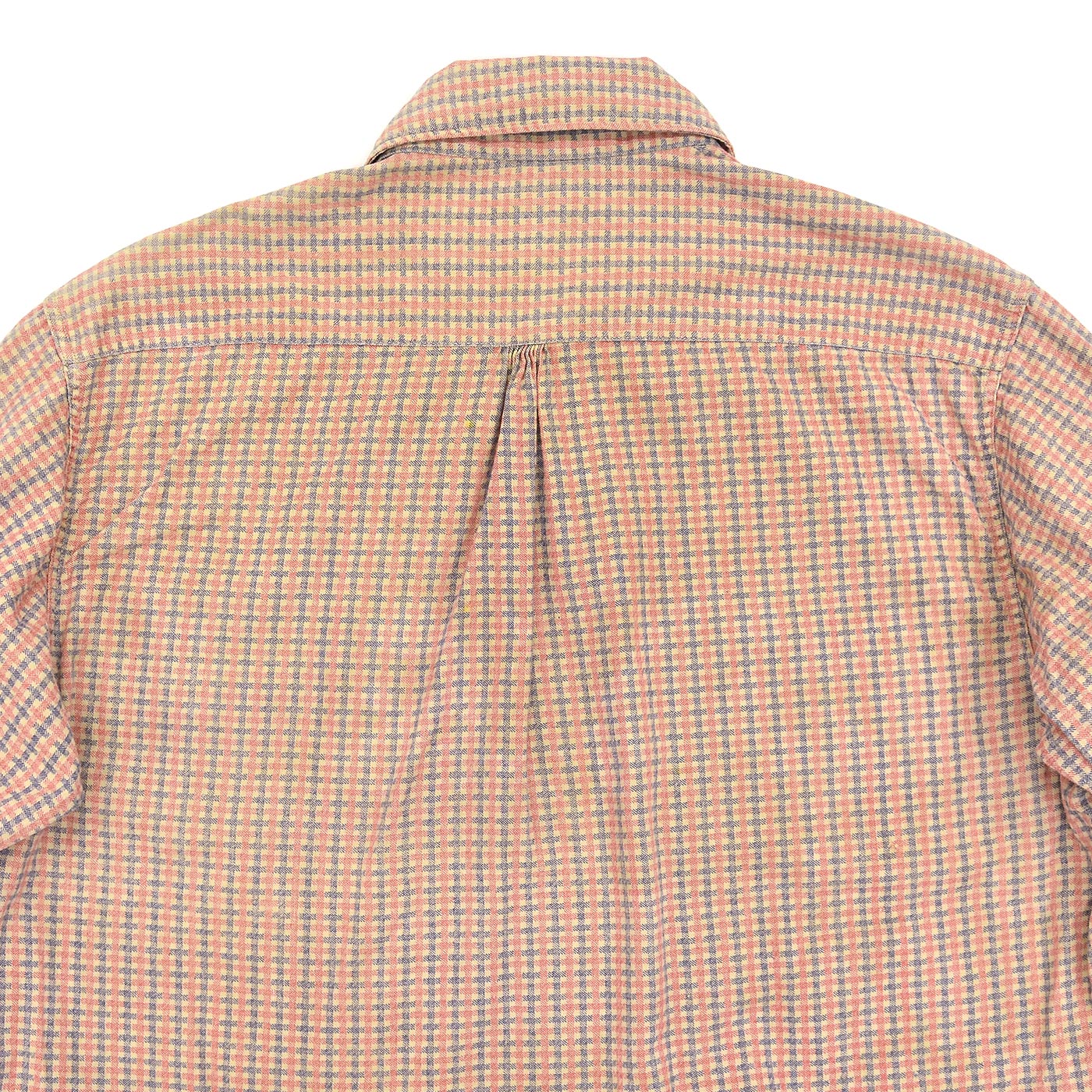 ~1940's VALIANT PRINT PLAID COTTON SHIRT / EXTREMELY RARE ...