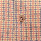~1940's VALIANT PRINT PLAID COTTON SHIRT / EXTREMELY RARE ...