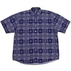 1990's 417 by VAN HEUSEN BANDANA PRINT B/D SHIRT ... L