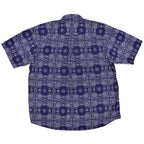 1990's 417 by VAN HEUSEN BANDANA PRINT B/D SHIRT ... L