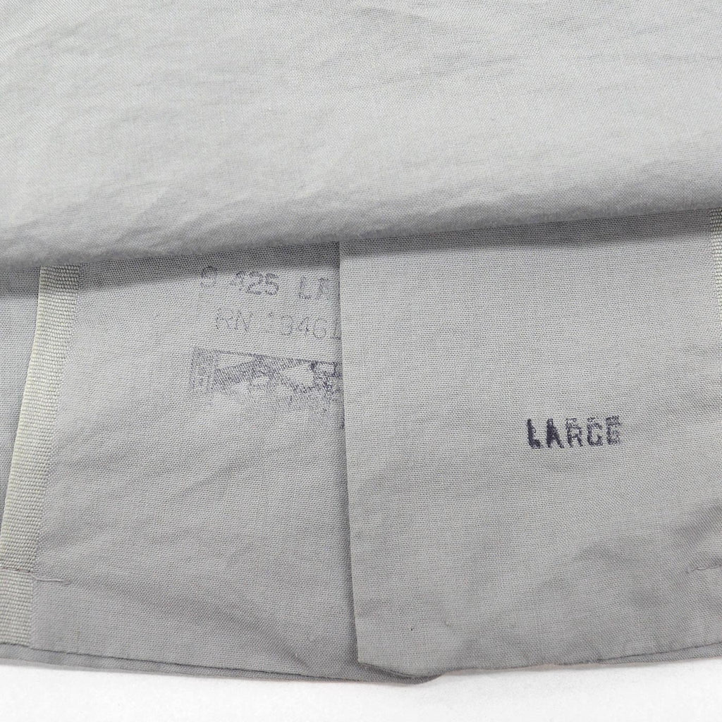 1950's~ Wm.S.Tucker GRAY PATTERNED S/S SHIRT / TWO-TONE ... L