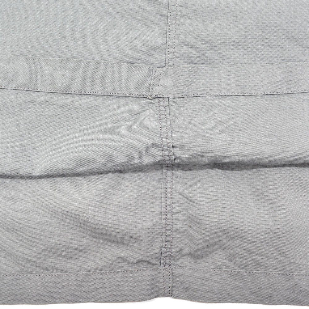 1950's~ Wm.S.Tucker GRAY PATTERNED S/S SHIRT / TWO-TONE ... L