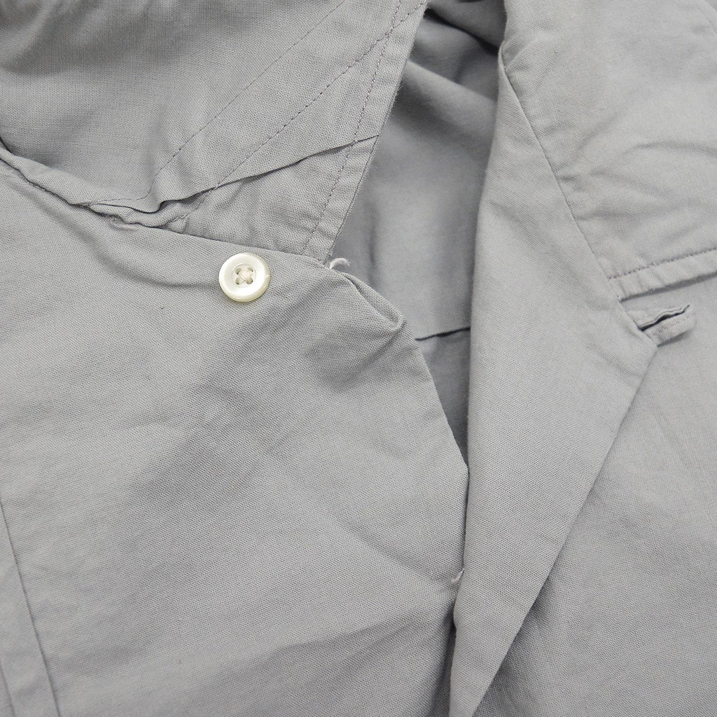 1950's~ Wm.S.Tucker GRAY PATTERNED S/S SHIRT / TWO-TONE ... L