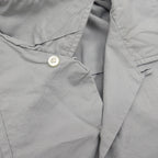 1950's~ Wm.S.Tucker GRAY PATTERNED S/S SHIRT / TWO-TONE ... L