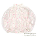 1980's ADIDAS BUBLLE DOT DOUBLE-LAYER NYLON JACKET... M