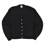 1960s THE RAMS HEAD SHOP PURE ALPACA CARDIGAN / BLACK ... L