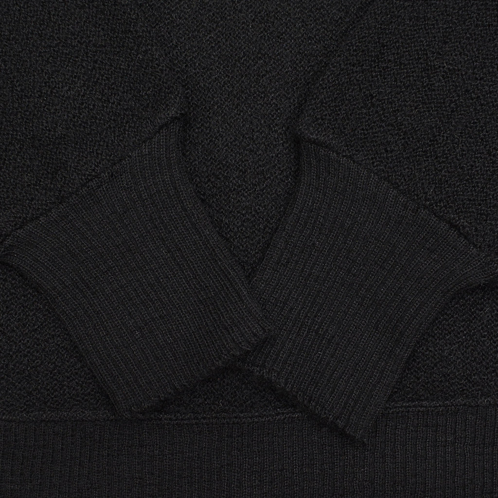 1960s THE RAMS HEAD SHOP PURE ALPACA CARDIGAN / BLACK ... L