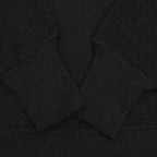 1960s THE RAMS HEAD SHOP PURE ALPACA CARDIGAN / BLACK ... L
