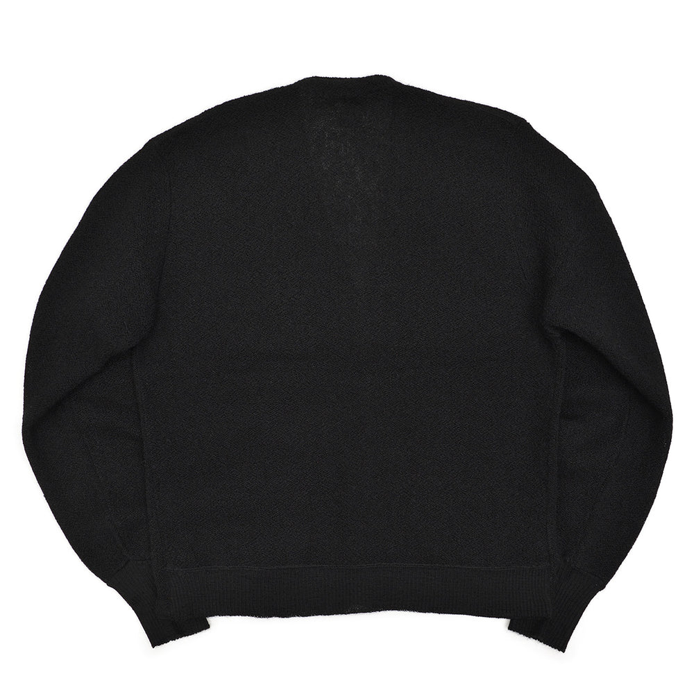 1960s THE RAMS HEAD SHOP PURE ALPACA CARDIGAN / BLACK ... L