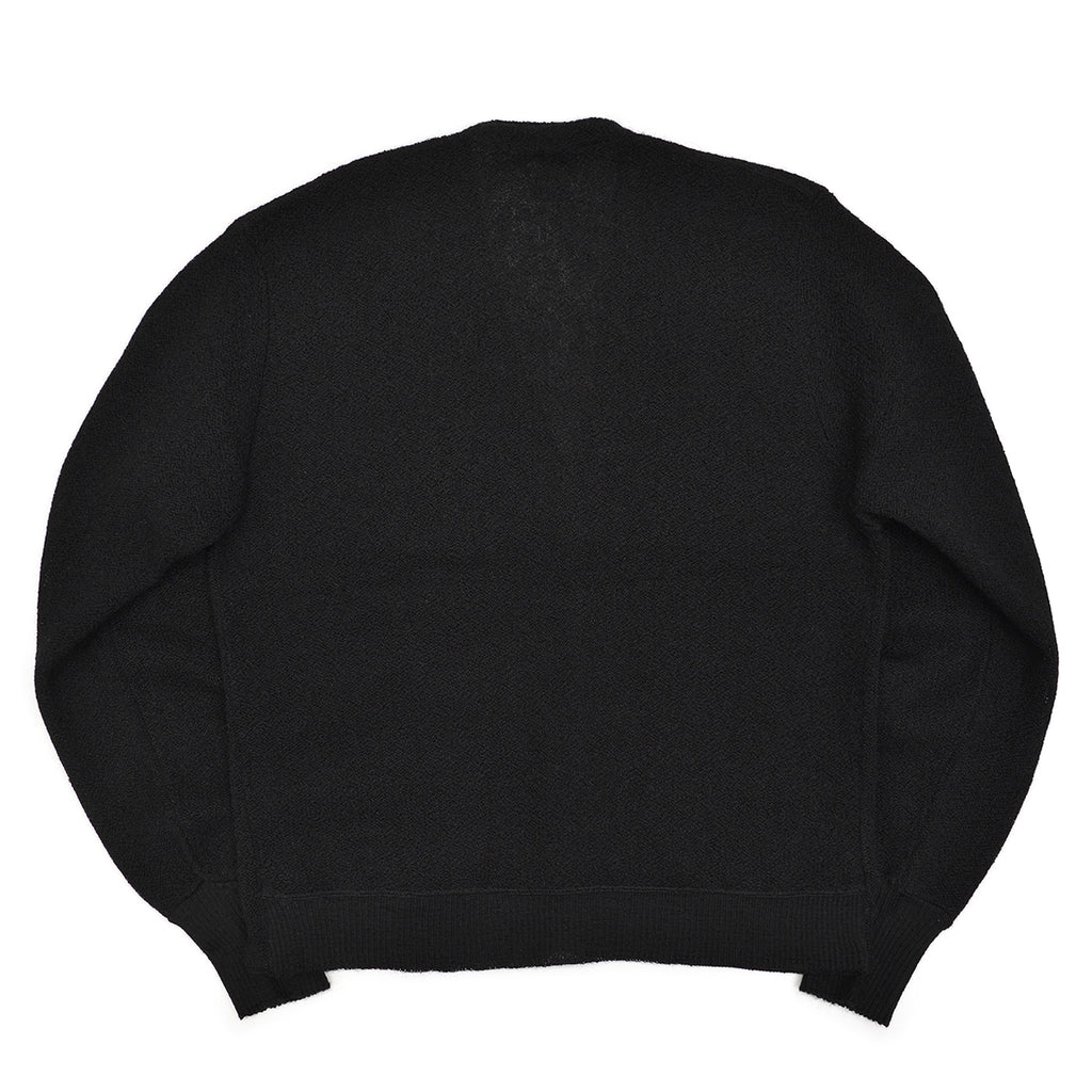 1960s THE RAMS HEAD SHOP PURE ALPACA CARDIGAN / BLACK ... L