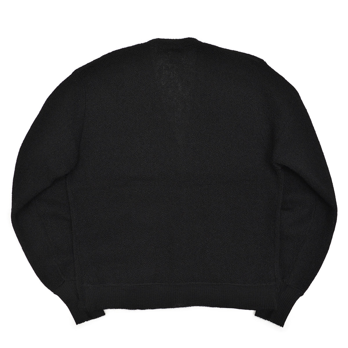 1960s THE RAMS HEAD SHOP PURE ALPACA CARDIGAN / BLACK ... L