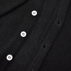 1960s THE RAMS HEAD SHOP PURE ALPACA CARDIGAN / BLACK ... L