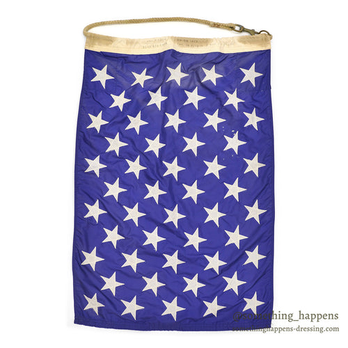 c.1970 U.S.NAVY UNION JACK FLAG / SUN FADED ... 85cm / 53cm