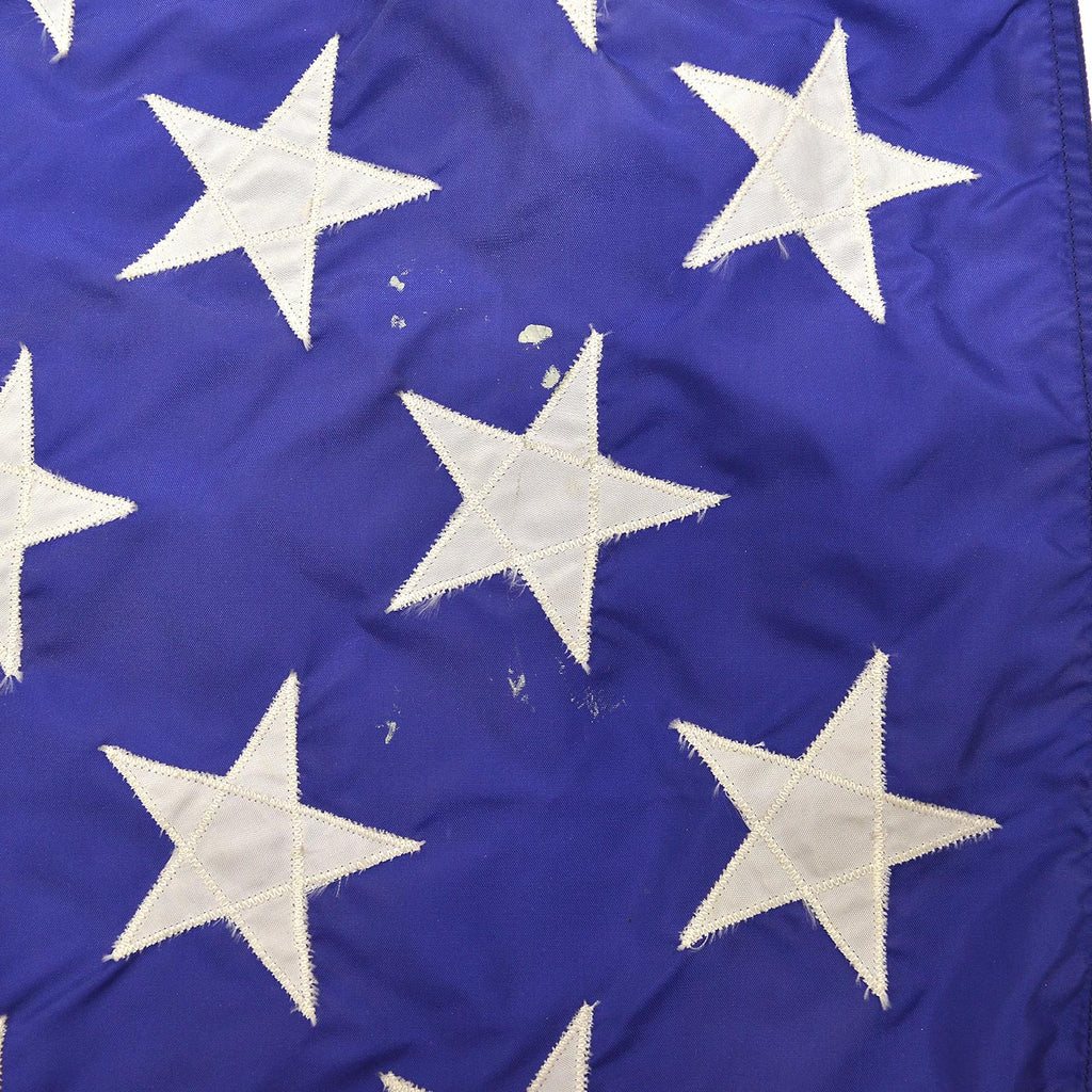 c.1970 U.S.NAVY UNION JACK FLAG / SUN FADED ... 85cm / 53cm