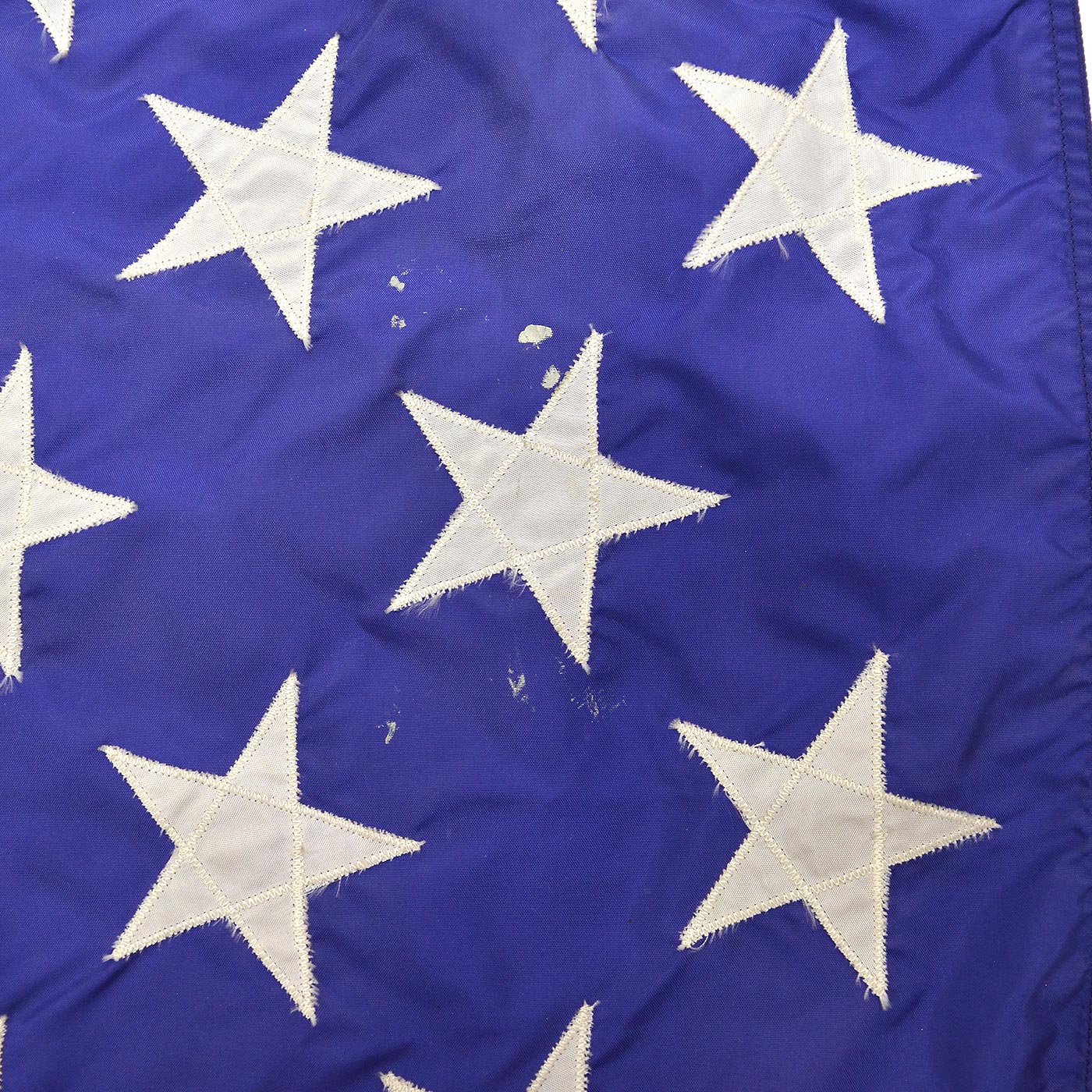 c.1970 U.S.NAVY UNION JACK FLAG / SUN FADED ... 85cm / 53cm