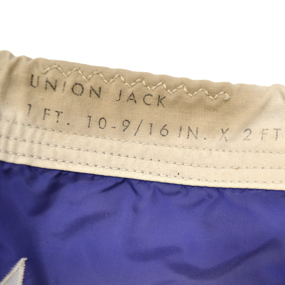c.1970 U.S.NAVY UNION JACK FLAG / SUN FADED ... 85cm / 53cm