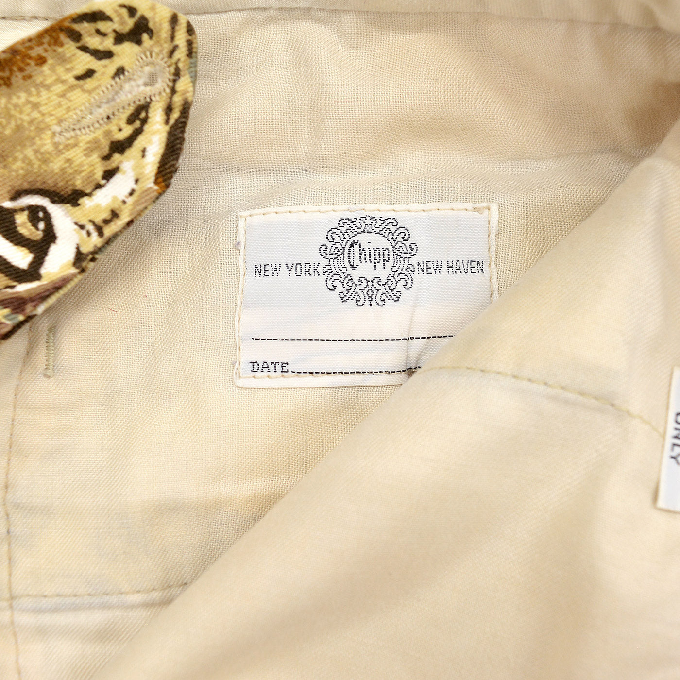 1960's~ CHIPP ANIMAL PRINT SHORTS / RARE ... W31.5