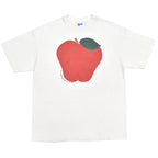 1990s HANES APPLE ART T-SHIRT ... L