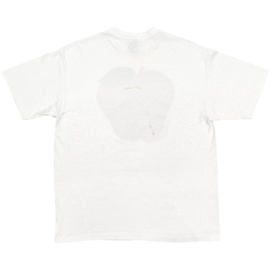 1990s HANES APPLE ART T-SHIRT ... L