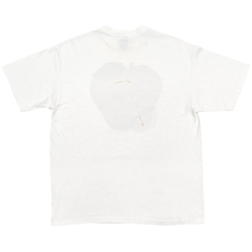 1990s HANES APPLE ART T-SHIRT ... L