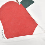 1990s HANES APPLE ART T-SHIRT ... L