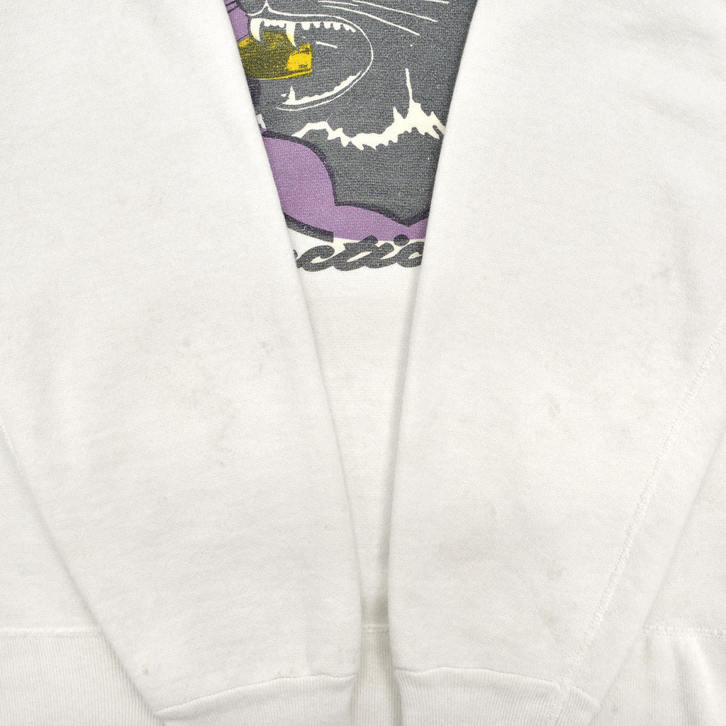 1960's DARBY ARCTIC CAT BLACK PANTHER PRINT SWEAT SHIRT ... XL