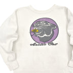 1960's DARBY ARCTIC CAT BLACK PANTHER PRINT SWEAT SHIRT ... XL