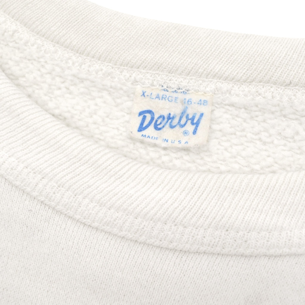 1960's DARBY ARCTIC CAT BLACK PANTHER PRINT SWEAT SHIRT ... XL