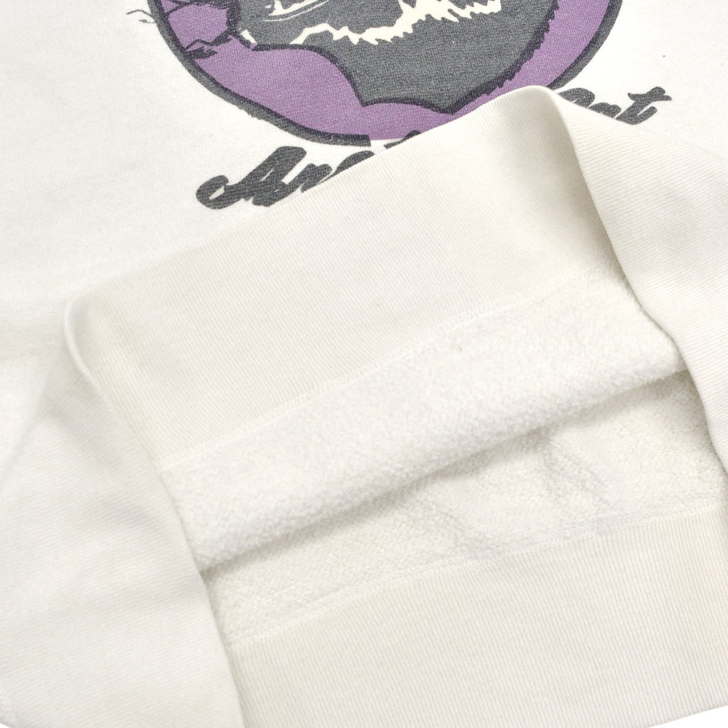 1960's DARBY ARCTIC CAT BLACK PANTHER PRINT SWEAT SHIRT ... XL