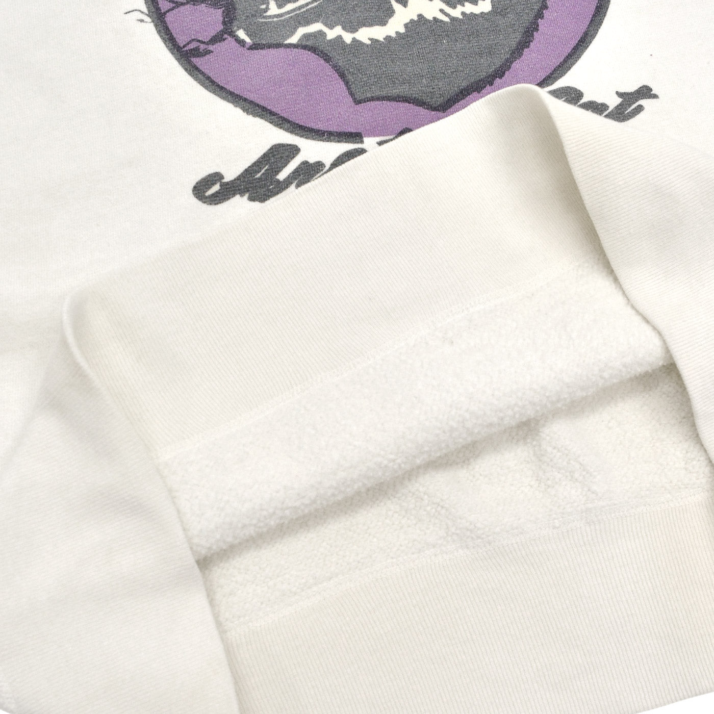 1960's DARBY ARCTIC CAT BLACK PANTHER PRINT SWEAT SHIRT ... XL