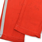 1950's OLD RED ATHLETIC STRIPE PANTS ... W32/L31