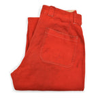 1950's OLD RED ATHLETIC STRIPE PANTS ... W32/L31