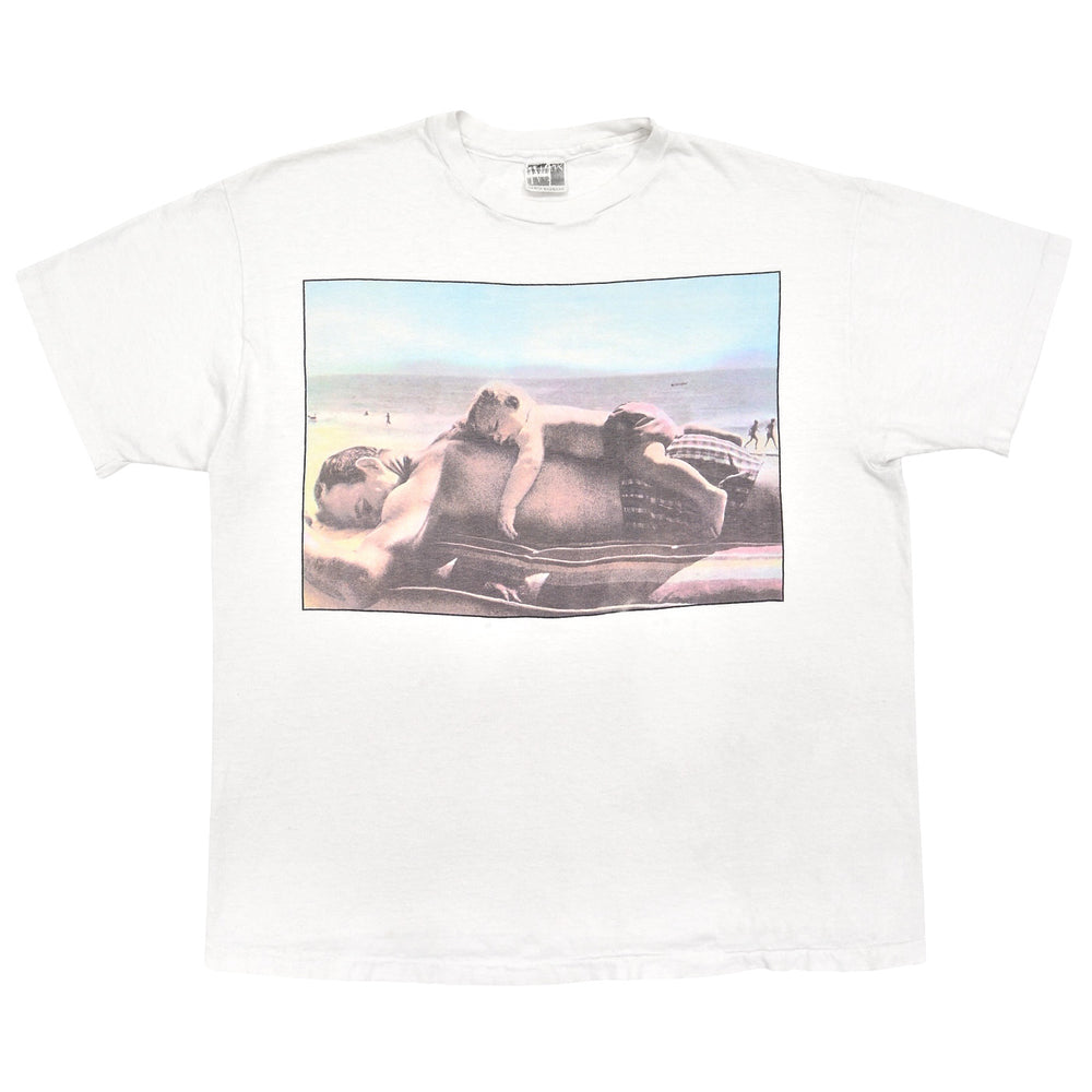 1980s~ I WEAR PHOTO PRINT T-SHIRT ... L