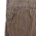 1960's BIG MAC BROWN EXPRESS STRIPED OVERALL / SUN FADED... W43/L29