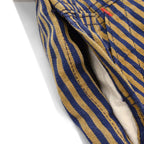 1960's BIG MAC BROWN EXPRESS STRIPED OVERALL / SUN FADED... W43/L29